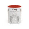 11oz Chug Mug, Red, front view