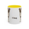 11oz Chug Mug, Yellow, front view