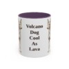 11oz-cirneco-delletna-mug-humor-purple 11oz Funny Cirneco dell'Etna Mug, Purple, front view