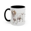 11oz-clumber-spaniel-mug-humor-black-left 11oz Funny Clumber Spaniel Mug, Black, left side view