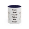 11oz-clumber-spaniel-mug-humor-navy 11oz Funny Clumber Spaniel Mug, Navy, front view