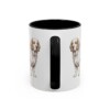 11oz Clumber Spaniel Mug, Black, back view
