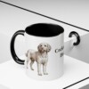 11oz Cockapoo Dog Dad Mug, Black, lifestyle photo