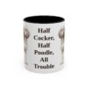 11oz Funny Cockapoo Mug, Black, front view