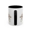11oz Cockapoo Latin Mug, Black, back view