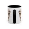 11oz Coton de Tulear Mug, Black, back view