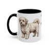 11oz Coton de Tulear Mug, Black, left side view