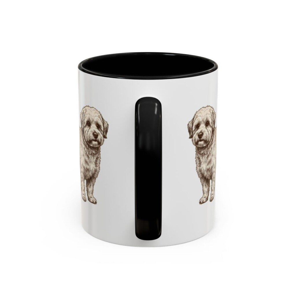 11oz-coton-de-tulear-mug-humor-black-back 11oz Funny Coton de Tulear Mug, Black, back view
