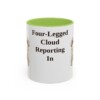 11oz-coton-de-tulear-mug-humor-light-green 11oz Funny Coton de Tulear Mug, Light Green, front view