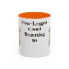 11oz-coton-de-tulear-mug-humor-orange 11oz Funny Coton de Tulear Mug, Orange, front view