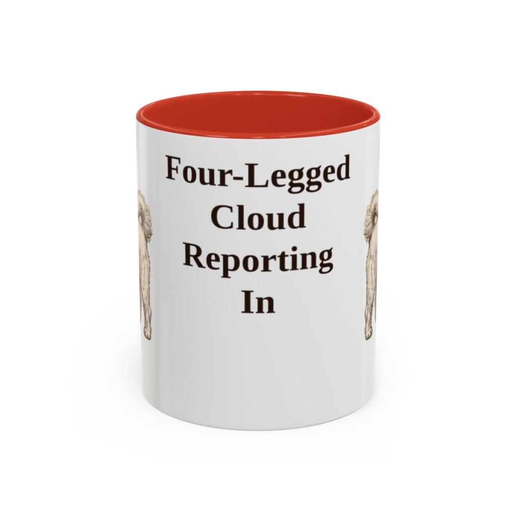 11oz-coton-de-tulear-mug-humor-red 11oz Funny Coton de Tulear Mug, Red, front view