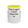 11oz-coton-de-tulear-mug-humor-yellow 11oz Funny Coton de Tulear Mug, Yellow, front view