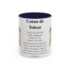 11oz Coton de Tulear Mug, Navy, front view