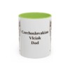 11oz-czechoslovakian-vlciak-mug-dad-light-green 11oz Czechoslovakian Vlciak Dog Dad Mug, Light Green, front view