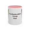 11oz-czechoslovakian-vlciak-mug-dad-pink 11oz Czechoslovakian Vlciak Dog Dad Mug, Pink, front view