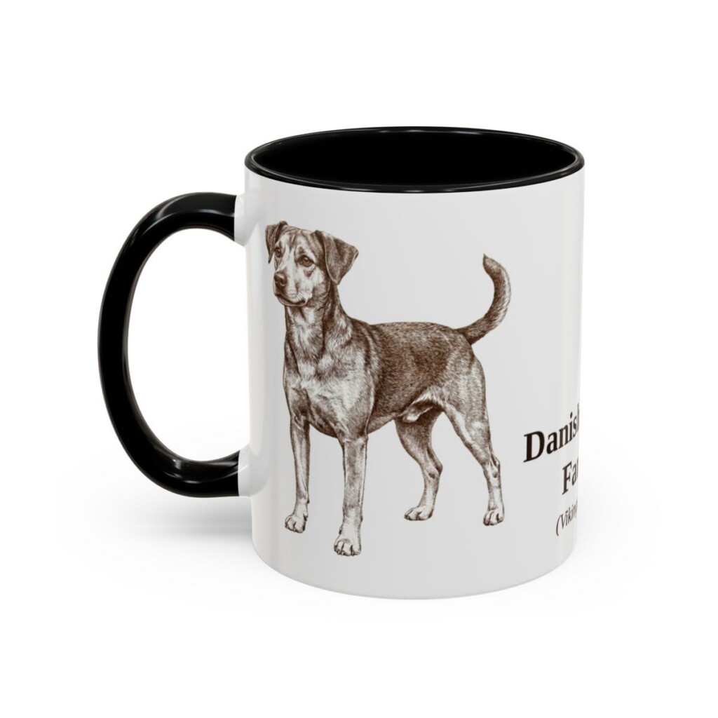 11oz-danish-swedish-farmdog-mug-latin-black-left 11oz Danish-Swedish Farmdog Latin Mug, Black, left side view