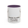 11oz-danish-swedish-farmdog-mug-latin-purple 11oz Danish-Swedish Farmdog Latin Mug, Purple, front view