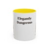 11oz-doberman-pinscher-mug-humor-yellow 11oz Funny Doberman Pinscher Mug, Yellow, front view