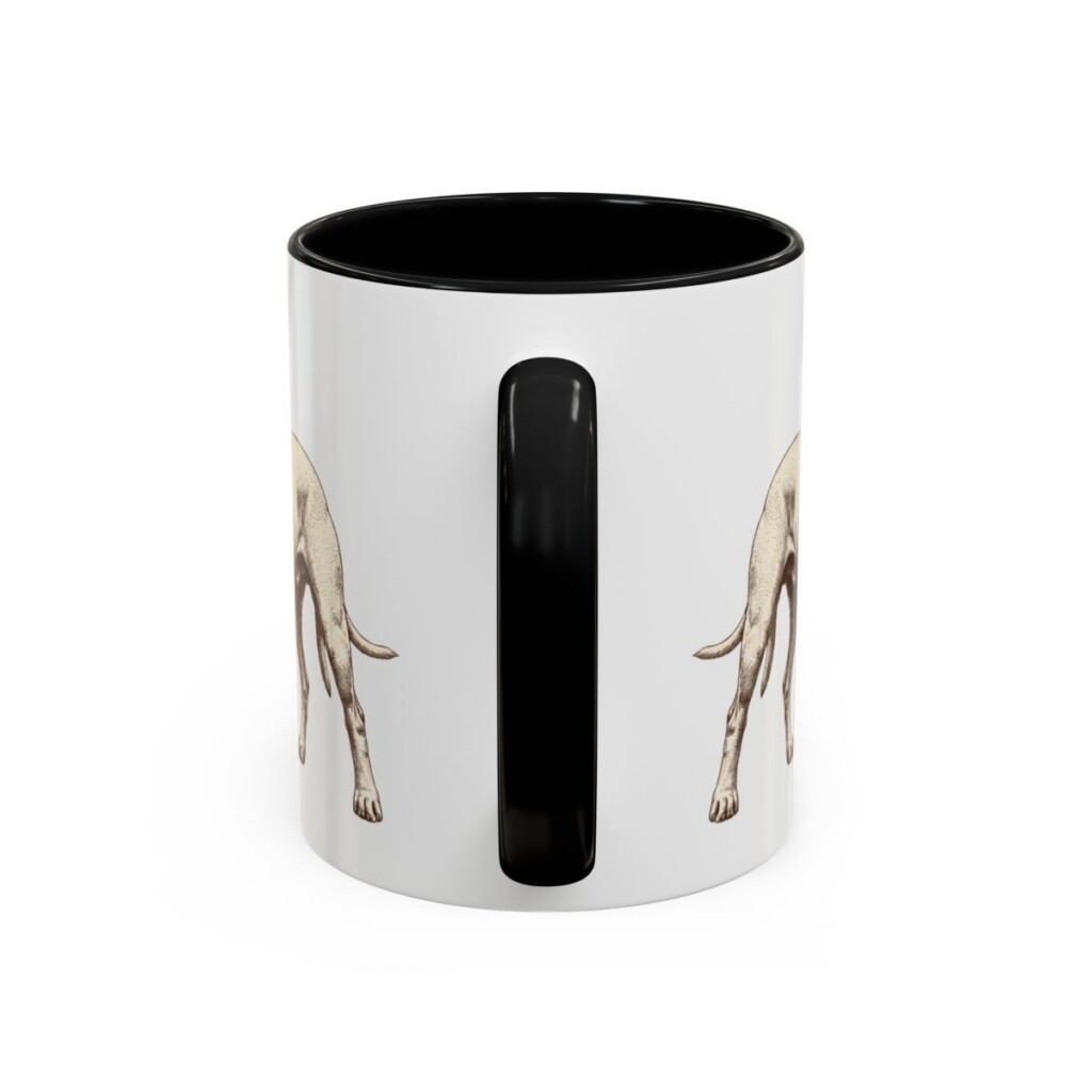 11oz-dogo-argentino-mug-humor-black-back 11oz Funny Dogo Argentino Mug, Black, back view