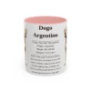 11oz-dogo-argentino-mug-writeup-pink 11oz Dogo Argentino Mug, Pink, front view