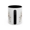 11oz Funny Dogue de Bordeaux Mug, Black, back view