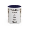 11oz Funny Dogue de Bordeaux Mug, Navy, front view