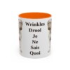 11oz Funny Dogue de Bordeaux Mug, Orange, front view