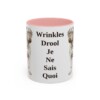 11oz Funny Dogue de Bordeaux Mug, Pink, front view