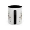 11oz Dogue de Bordeaux Latin Mug, Black, back view
