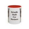 11oz Funny Dutch Shepherd Mug, Red, front view