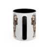 11oz English Cocker Spaniel Mug, Black, back view