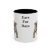 11oz-english-cocker-spaniel-mug-humor-black-front 11oz Funny English Cocker Spaniel Mug, Black, front view