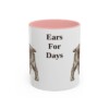 11oz-english-cocker-spaniel-mug-humor-pink 11oz Funny English Cocker Spaniel Mug, Pink, front view