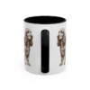 11oz English Cocker Spaniel Mug, Black, back view