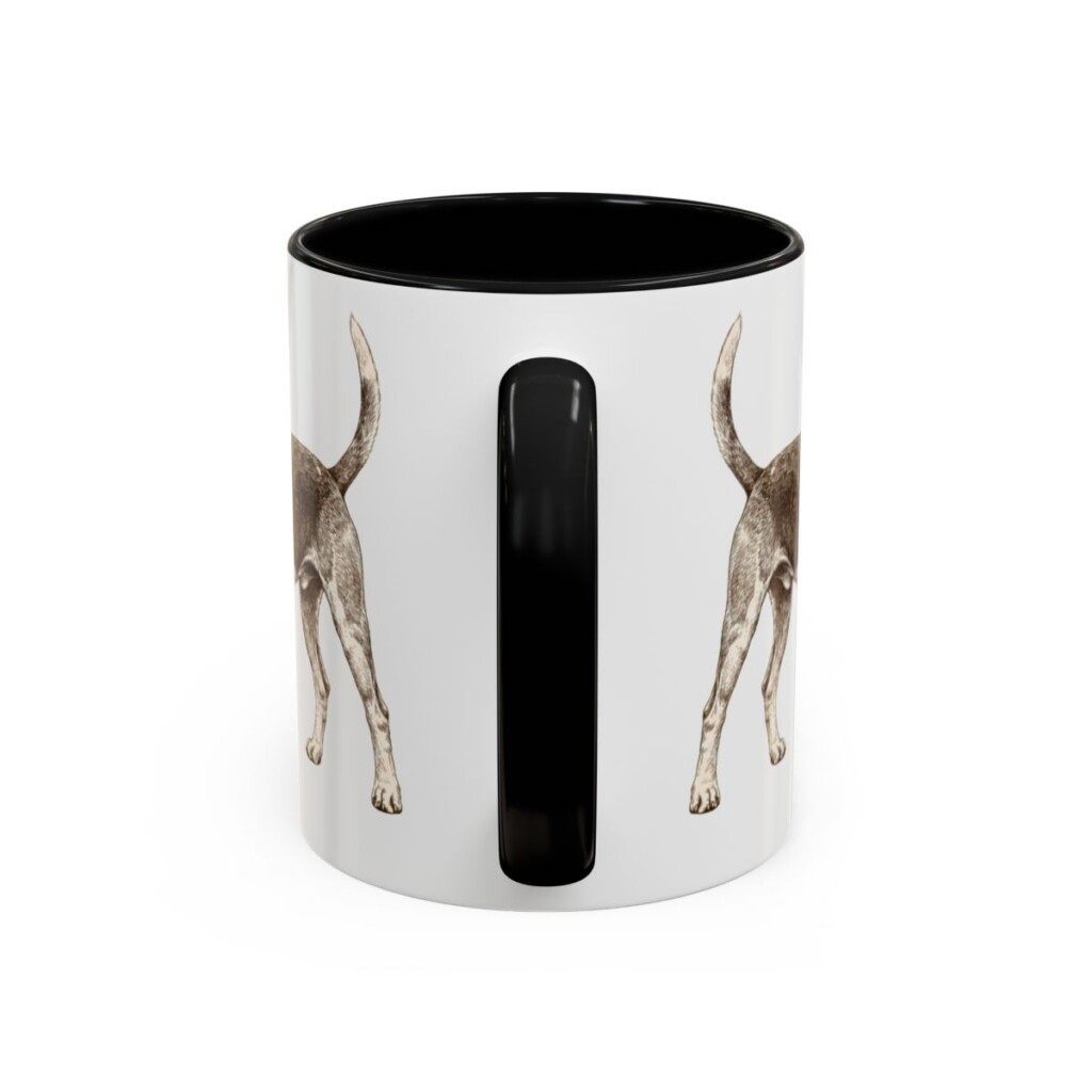 11oz-english-foxhound-mug-mom-black-back 11oz English Foxhound Dog Mom Mug, Black, back view