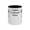 11oz-english-foxhound-mug-mom-black-front 11oz English Foxhound Dog Mom Mug, Black, front view