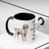 11oz Funny English Setter Mug, Black, lifestyle photo