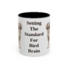 11oz Funny English Setter Mug, Black, front view