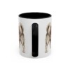 11oz English Toy Spaniel Dog Dad Mug, Black, back view
