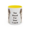 11oz-english-toy-spaniel-mug-humor-yellow 11oz Funny English Toy Spaniel Mug, Yellow, front view