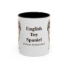 11oz-english-toy-spaniel-mug-latin-black-front 11oz English Toy Spaniel Latin Mug, Black, front view