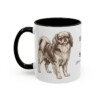 11oz-english-toy-spaniel-mug-latin-black-left 11oz English Toy Spaniel Latin Mug, Black, left side view