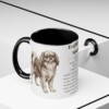 11oz English Toy Spaniel Mug, Black, lifestyle photo