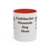 11oz Entlebucher Mountain Dog Dog Mom Mug, Red, front view