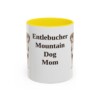 11oz Entlebucher Mountain Dog Dog Mom Mug, Yellow, front view