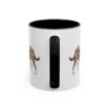 11oz Entlebucher Mountain Dog Mug, Black, back view