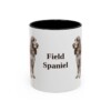 11oz-field-spaniel-mug-black-front 11oz Field Spaniel Mug, Black, front view