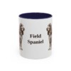 11oz-field-spaniel-mug-navy 11oz Field Spaniel Mug, Navy, front view
