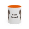 11oz-field-spaniel-mug-orange 11oz Field Spaniel Mug, Orange, front view