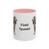 11oz-field-spaniel-mug-pink 11oz Field Spaniel Mug, Pink, front view